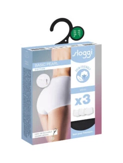 Sloggi Basic+ Pearl Maxi (3 Pack) -FREYA Shop braforme sloggi basic pearl 10221611 0004 2bx