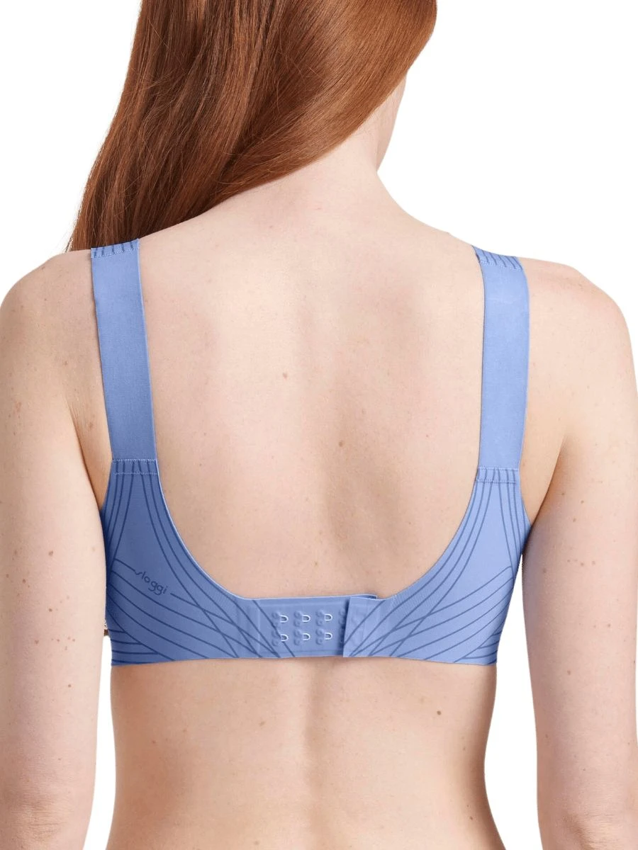 Sloggi ZERO Feel Moulded Bralette - Riviera 4 Sloggi ZERO Feel Moulded Bralette - Riviera - Image 2