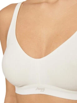 Sloggi EVER Ease Soft Bra - Silk White -FREYA Shop braforme sloggi ever ease 10219673 00GZ s