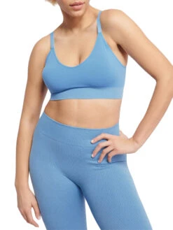 Sloggi EVER Infused Camomile Bralette - Azura Blue -FREYA Shop braforme sloggi ever infused camomile 10219670 7401 2f