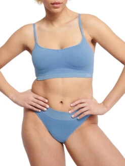 Sloggi EVER Infused Camomile Padded Bralette - Azura Blue -FREYA Shop braforme sloggi ever infused camomile 10219691 7401 2f
