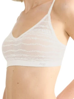 Sloggi FREE Evolve Lace Push Up Bralette - Silk White -FREYA Shop braforme sloggi free evolve 10224701 00GZ s
