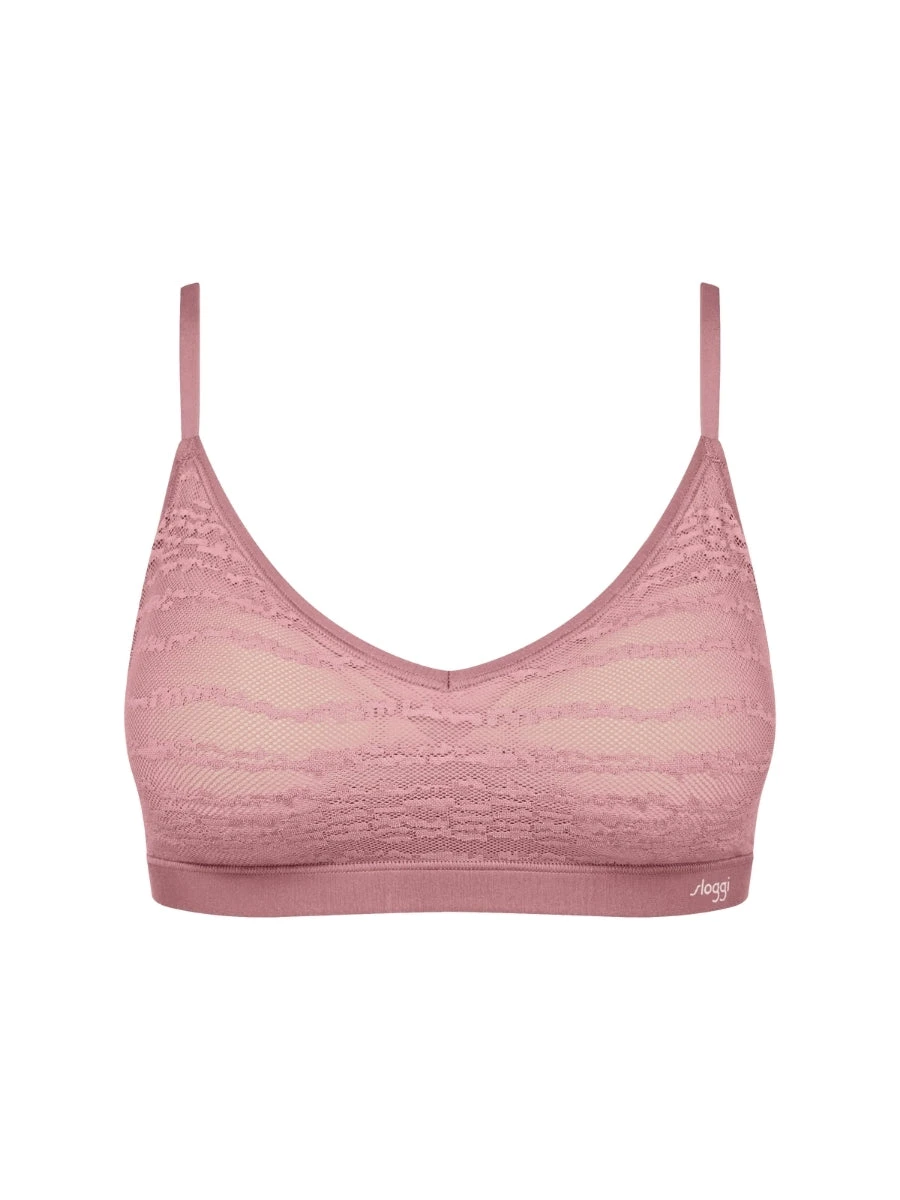 Sloggi FREE Evolve Lace Push Up Bralette - Date Night Pink 7 Sloggi FREE Evolve Lace Push Up Bralette - Date Night Pink - Image 5