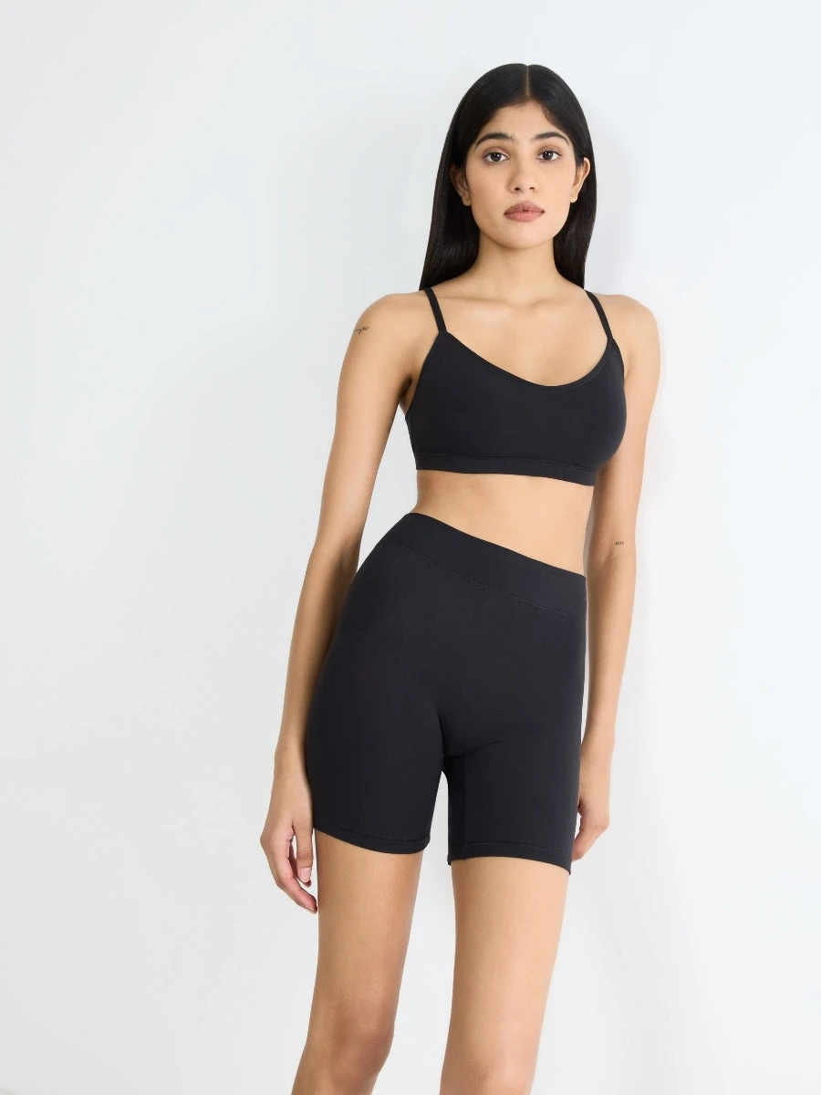 Sloggi FREE Evolve Padded Bralette - Black 6 Sloggi FREE Evolve Padded Bralette - Black - Image 4