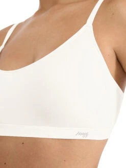 Sloggi FREE Evolve Padded Bralette - Silk White -FREYA Shop braforme sloggi free evolve 10224710 00GZ s