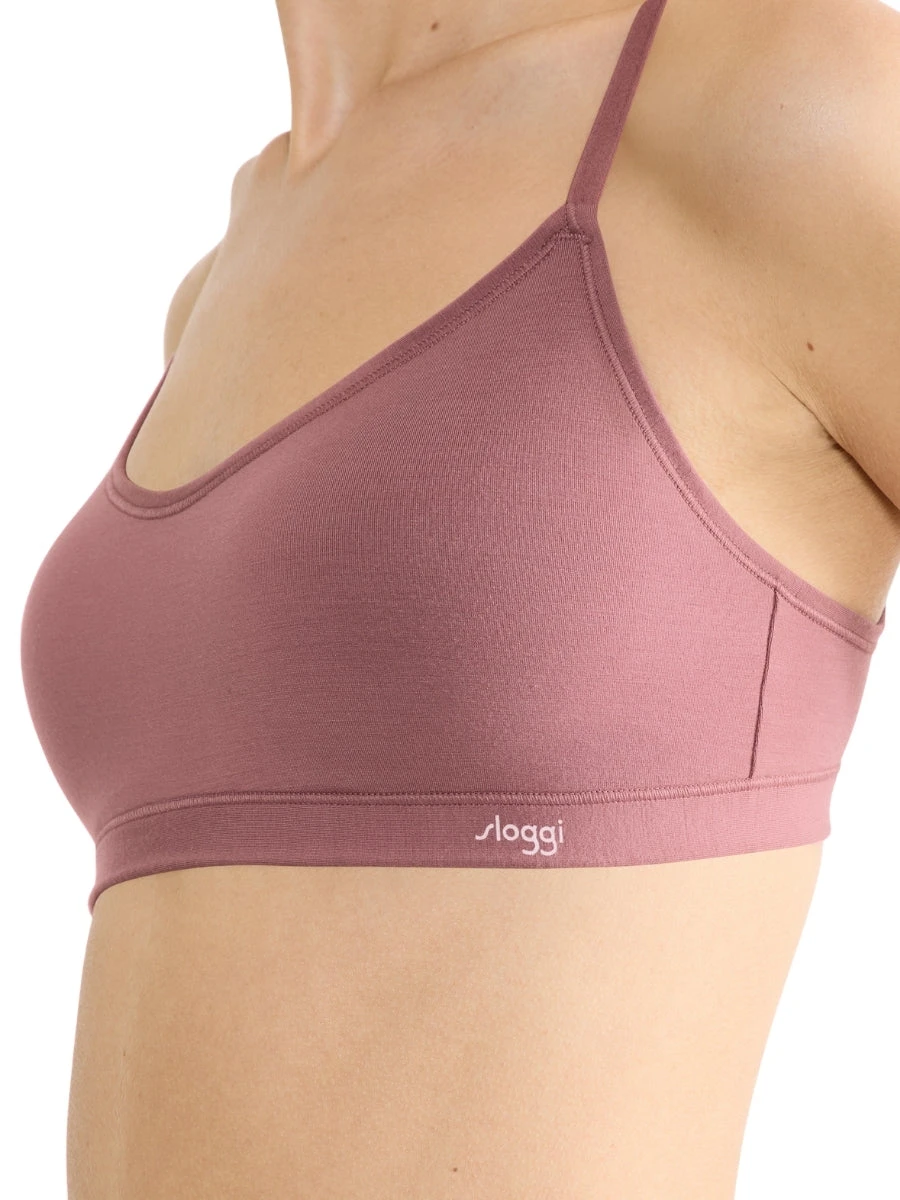 Sloggi FREE Evolve Padded Bralette - Date Night Pink 5 Sloggi FREE Evolve Padded Bralette - Date Night Pink - Image 3