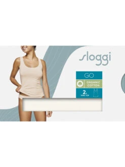 Sloggi GO Tank Top (2 Pack) -FREYA Shop braforme sloggi go 10209426 00GZ 2c