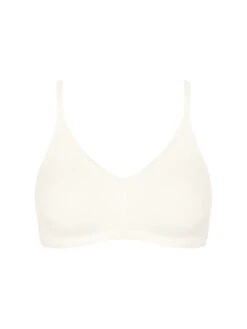 Sloggi GO Daily Cotton Soft Bra - Silk White 11 Sloggi GO Daily Cotton Soft Bra - Silk White -FREYA Shop braforme sloggi go daily cotton 10222318 00GZ c