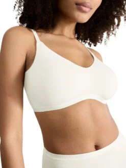 Sloggi GO Daily Cotton Soft Bra - Silk White 10 Sloggi GO Daily Cotton Soft Bra - Silk White -FREYA Shop braforme sloggi go daily cotton 10222318 00GZ s