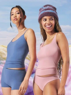 Sloggi GO Sense Tank Top - Blue Shadow -FREYA Shop braforme sloggi go sense 10224660 1592 2l