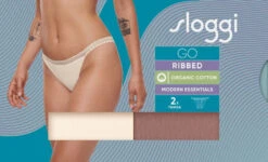 Sloggi GO Ribbed Tanga (2 Pack) -FREYA Shop braforme sloggi knickers tanga c2p 10213180 m003 pa f 1