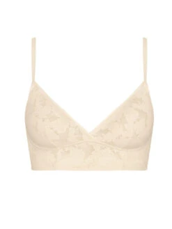 Sloggi ZERO Lace 2.0 Longline Bra - Fresh Powder -FREYA Shop braforme sloggi lingerie zero lace 2.0 longline bralette 10207339 00cs p