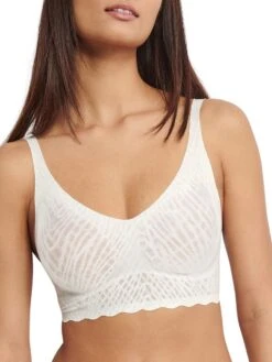Sloggi ZERO Feel Bliss Bralette - Silk White