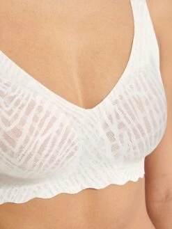Sloggi ZERO Feel Bliss Soft Bra - Silk White -FREYA Shop braforme sloggi zero feel bliss 10129688 00GZ s