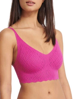 Sloggi ZERO Feel Bliss Bralette - Plum Fusion