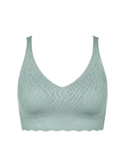 Sloggi ZERO Feel Bliss Bralette - Misty Turquoise -FREYA Shop braforme sloggi zero feel bliss 10219598 7329 cf