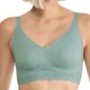 Sloggi ZERO Feel Bliss Bralette - Misty Turquoise -FREYA Shop braforme sloggi zero feel bliss 10219598 7329 f