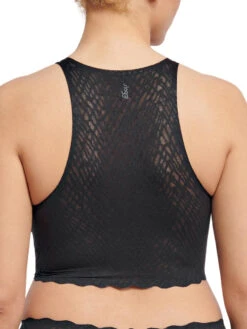 Sloggi ZERO Feel Bliss Crop Top - Black -FREYA Shop braforme sloggi zero feel bliss 10219667 0004 b