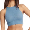 Sloggi ZERO Feel Bliss Crop Top - Azura Blue -FREYA Shop braforme sloggi zero feel bliss 10219667 7401 f