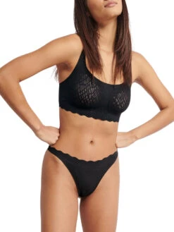 Sloggi ZERO Feel Bliss Top - Black -FREYA Shop braforme sloggi zero feel bliss 10219678 0004 2f