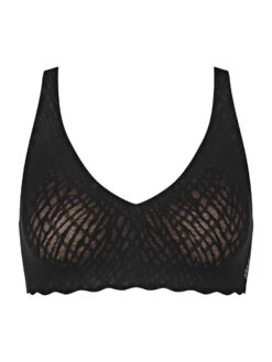 Sloggi ZERO Feel Bliss Soft Bra - Black -FREYA Shop braforme sloggi zero feel bliss 10219688 0004 cf