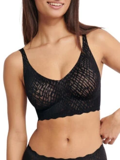 Sloggi ZERO Feel Bliss Bralette - Black