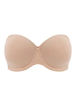 ELOMI Smooth Moulded Strapless Bra - Sahara -FREYA Shop braforme smooth el4300 uw moulded strapless bra sah sahara p