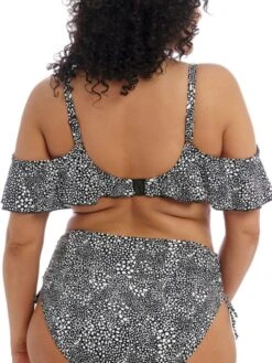 ELOMI Pebble Cove Bikini Top - Black -FREYA Shop braforme swim elomi pebble 20cove 801106 blk back