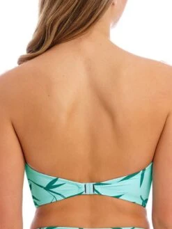 FANTASIE Luna Bay Twist Bandeau Bikini Top - Glacier -FREYA Shop braforme swim fantasie luna 20bay 502409 glr back1