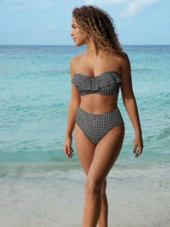 FREYA Check In High Waist Bikini Brief -FREYA Shop braforme swimwar as201978 mom freya swim check in monochrome high waist bikini brief ls