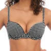 FREYA Check In Bikini Top - Monochrome -FREYA Shop braforme swimwear as201908 mom freya swim check in monochrome underwired moulded bikini top f