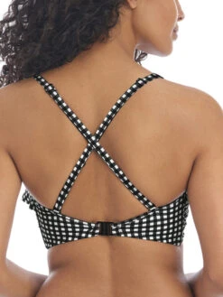FREYA Check In Bandeau Bikini Top - Monochrome -FREYA Shop braforme swimwear as201910 mom freya swim check in monochrome underwired bandeau bikini top b1