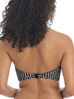 FREYA Check In Bandeau Bikini Top - Monochrome -FREYA Shop braforme swimwear as201910 mom freya swim check in monochrome underwired bandeau bikini top b2