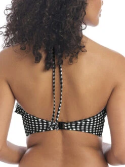 FREYA Check In Bandeau Bikini Top - Monochrome -FREYA Shop braforme swimwear as201910 mom freya swim check in monochrome underwired bandeau bikini top b3