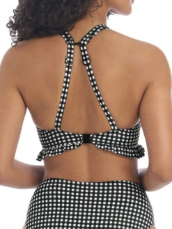 FREYA Check In High Apex Bikini Top - Monochrome -FREYA Shop braforme swimwear as201913 mom freya swim check in monochrome underwired high apex bikini top b1