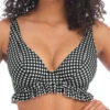 FREYA Check In High Apex Bikini Top - Monochrome 2 FREYA Check In High Apex Bikini Top - Monochrome -FREYA Shop braforme swimwear as201913 mom freya swim check in monochrome underwired high apex bikini top f