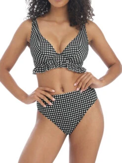 FREYA Check In High Apex Bikini Top - Monochrome -FREYA Shop braforme swimwear as201913 mom freya swim check in monochrome underwired high apex bikini top full
