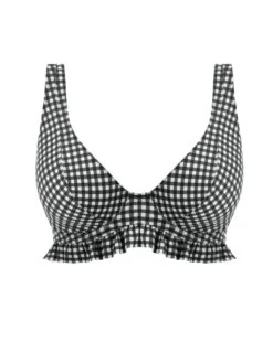 FREYA Check In High Apex Bikini Top - Monochrome -FREYA Shop braforme swimwear as201913 mom freya swim check in monochrome underwired high apex bikini top p