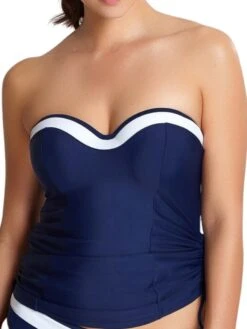 Panache Anya Cruise Multiway Tankini - Navy/White