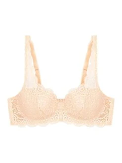 Triumph Amourette 300 WHP Half Cup Bra - Orange Highlight -FREYA Shop braforme triumph 10166798 pale c