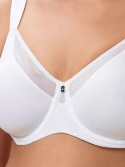 Triumph True Shape Sensation High Apex Bra - White -FREYA Shop braforme triumph 10186010 0003 cu