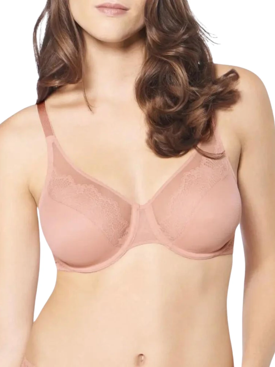 Triumph Lace Spotlight W Bra - Dusty Pink 3 Triumph Lace Spotlight W Bra - Dusty Pink