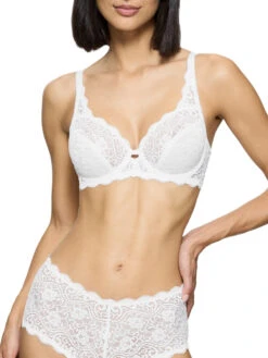 Triumph Amourette W High Apex Bra - White -FREYA Shop braforme triumph amourette 10209574 0003 2f