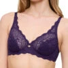 Triumph Amourette W High Apex Bra - Royal Purple -FREYA Shop braforme triumph amourette 10209574 00EH f