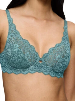Triumph Amourette W High Apex Bra - Quiet Turquoise -FREYA Shop braforme triumph amourette 10209574 1597 s