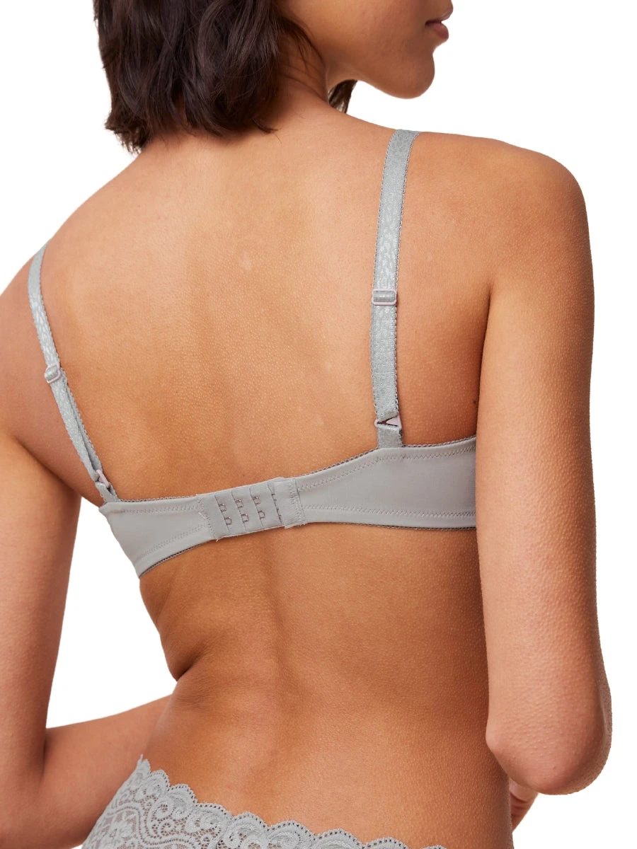 Triumph Amourette WHP Half Cup Bra - Silent Grey 4 Triumph Amourette WHP Half Cup Bra - Silent Grey - Image 2