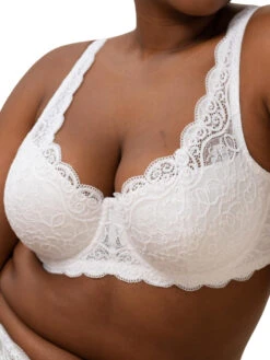 Triumph Amourette WHP Half Cup Bra - White -FREYA Shop braforme triumph amourette 10209584 0003 2s