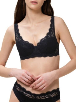 Triumph Amourette WHP Half Cup Bra - Black -FREYA Shop braforme triumph amourette 10209584 0004 2f