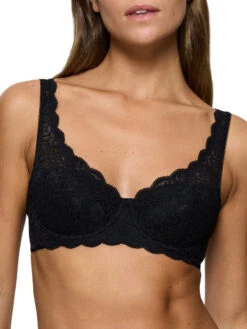 Triumph Amourette WHP Half Cup Bra - Black