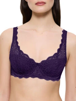 Triumph Amourette WHP Half Cup Bra - Royal Purple